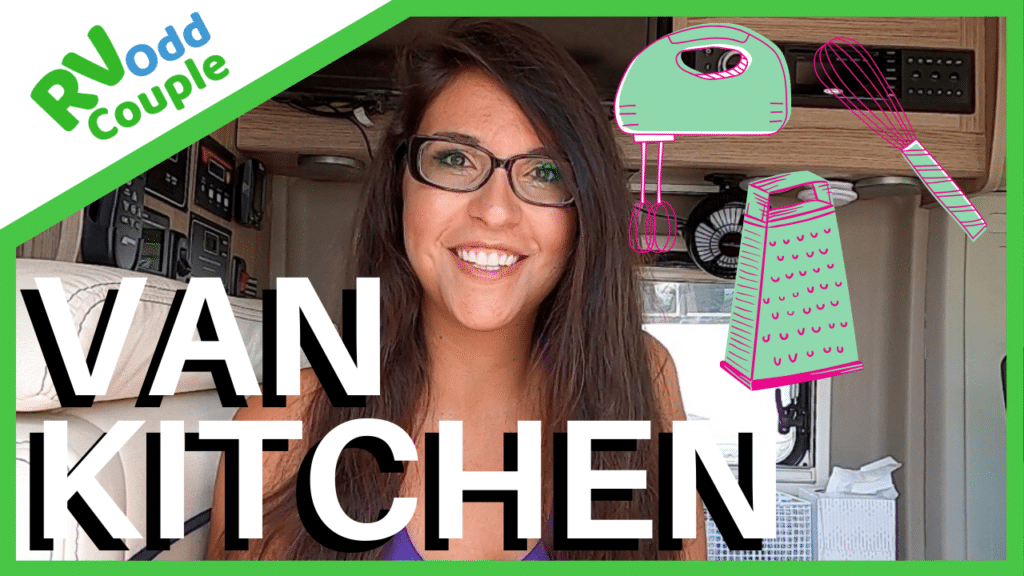 7 VAN KITCHEN ORGANIZATION TIPS www.RVOddCouple.com