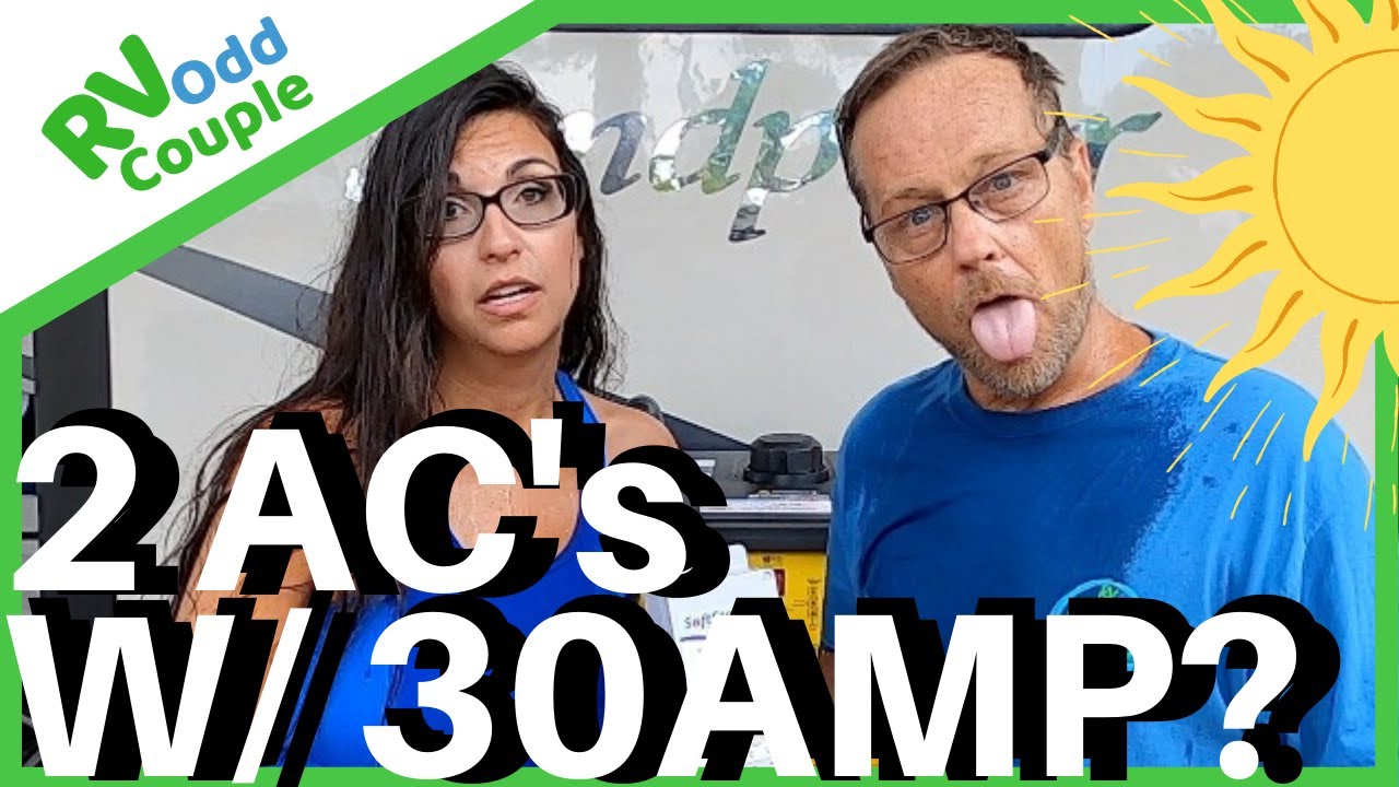 How do you Run your RV AC while boondocking? www.RVOddCouple.com