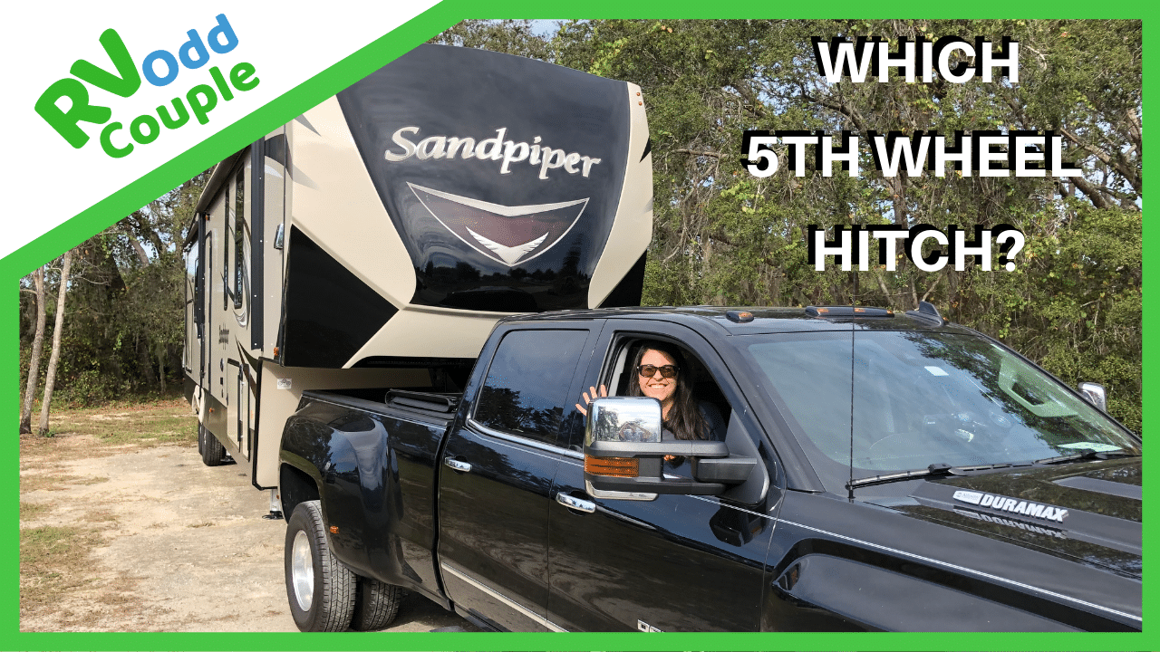 What hitch do you use for your fifth wheel? www.RVOddCouple.com